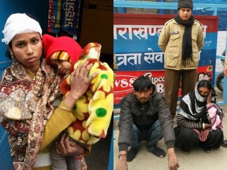 husband trying to kill wife and son.