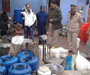 duplicate milk factory busted.