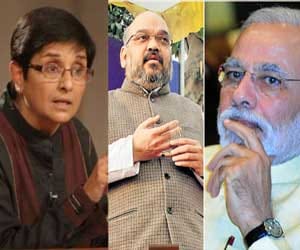 Kiran Bedi is the biggest fear of BJP For Delhi Election.
