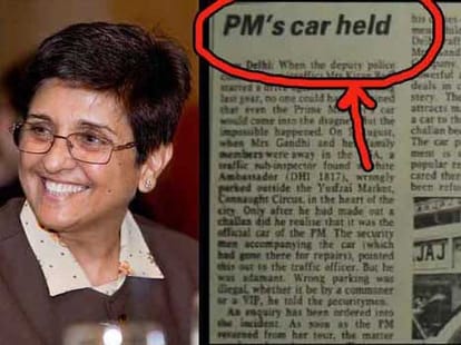Ravish kumar's interview with kiran bedi is in twitter's top trend