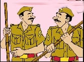 Two policemen suspended