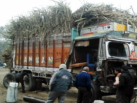 In road accidents Death , two injured