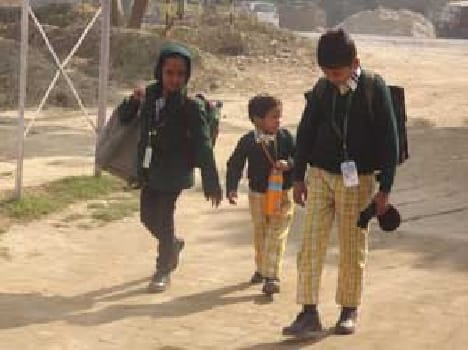 When the weather changed, the school reopens