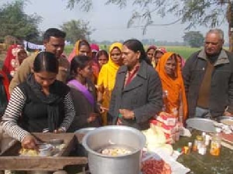 Described methods of preserving fruit , women aware