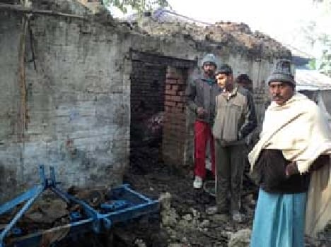 A fire destroyed millions goods
