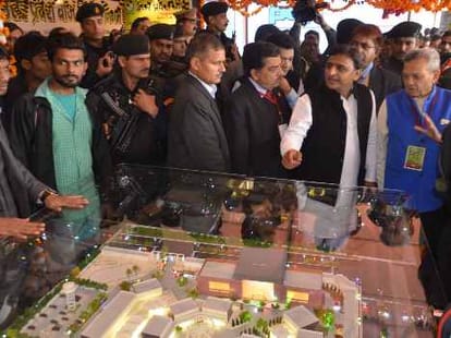 akhilesh shows concern over contamination.