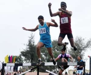  Milind and Sonali best athletes