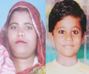 son & mother missin, found dead body