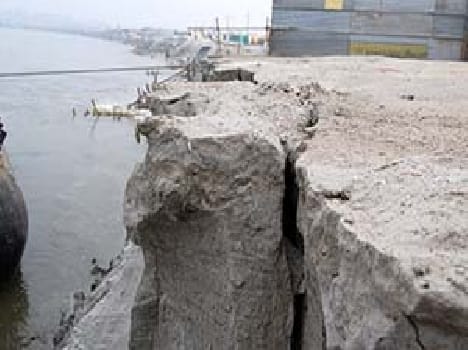 Sharp reduction in the Ganges