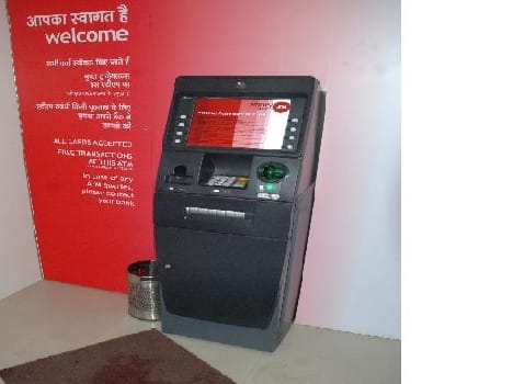 Attempted robbery at ATM