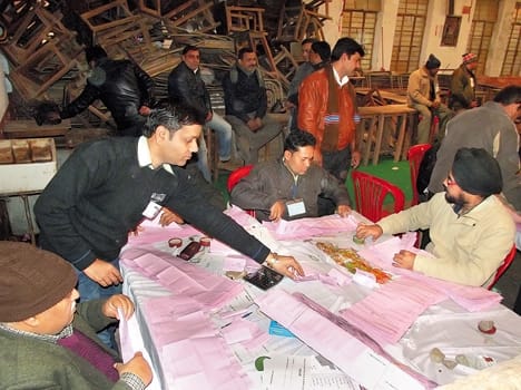 Manvendra Leading graduate constituency election 