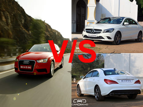 Mercedes Benz CLA vs Audi A3
