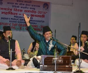 qawwali show at police line jammu