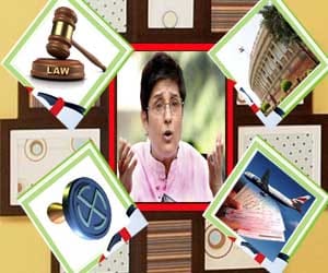 BJP's manifesto send to kiran bedi for final touch