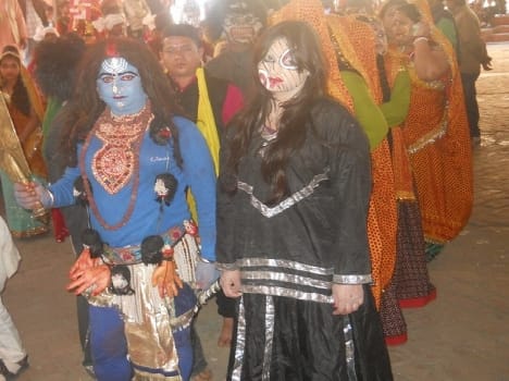 Culture is drenched in color Ramnagar