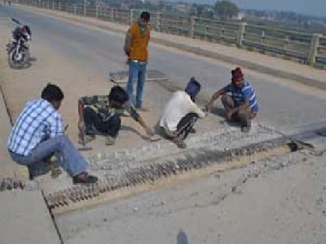 Kunwar Singh bridge started repairs