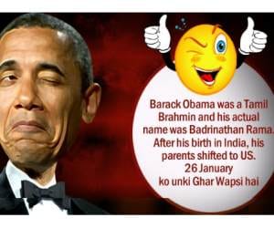 whatsapp jokes on barack obama.