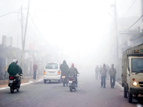 Fog is the spring festival, Dominated cloudy day