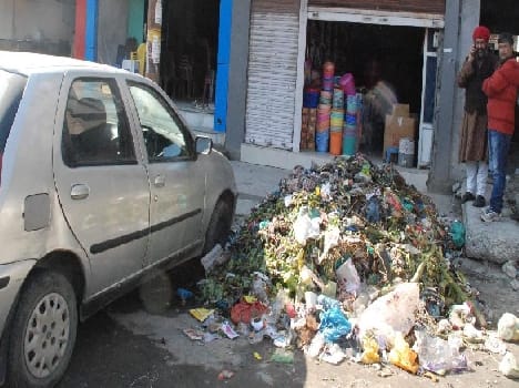RTI activist store threw up garbage