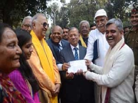 SuRendra Bahadur 1.80 Caror Rupees Donated OF BHU