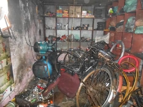 fire in store