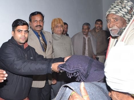 Mainpuri and blanket distribution in Dihuli