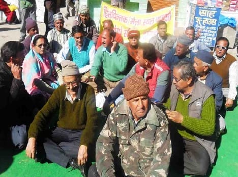 Agatation against inchroment, at Dwarahat