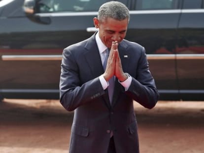Obama last day tour in india.