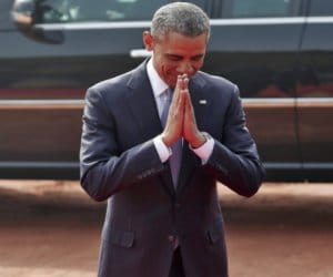 Train and traffic conversion due to Obama visit