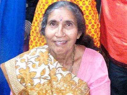 jasodaben says she should be in delhi today.