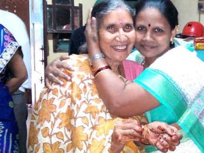 jasodaben says she should be in delhi today.