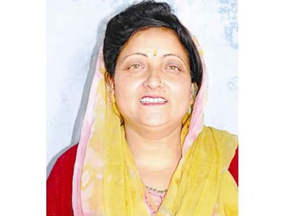 BJP mla sarveen chaudhary from shahpur in shimla.