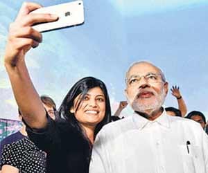 Selfi with modi