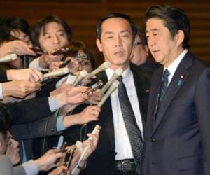 japan pm shinzo abe speechless on hostage killed by isis.