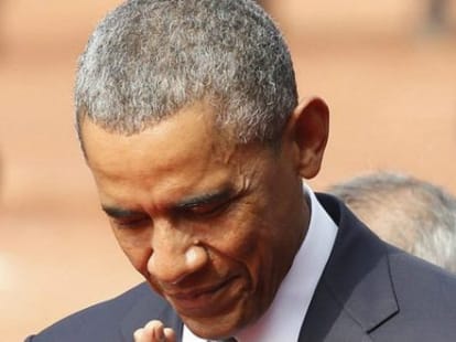 Obama last day tour in india.