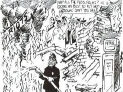 tribute for india famous cartoonist laxman