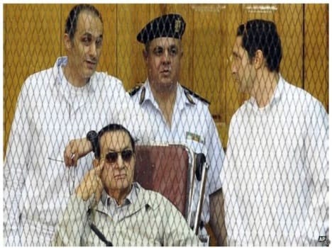 hoshni mubarak son released from prison