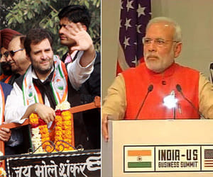 Rahul attacked on Modi, PM doing personal PR.
