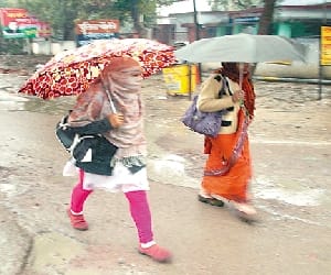 NCR may be today rain.