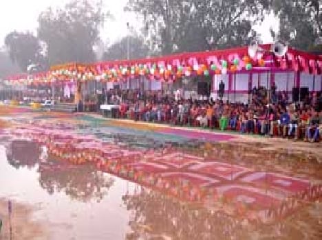 republic day in badaun