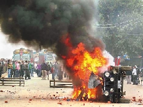 FIR on 200 people, who involve violence