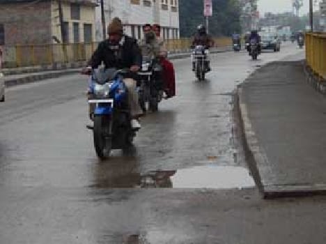 after rain the cold increased