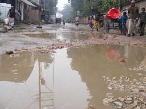 Increased difficulty of rain
