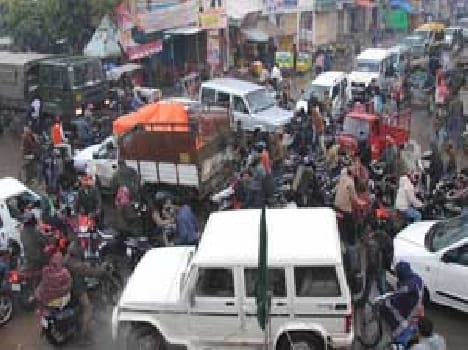 Five Hour Trafice Cengetion In Manduadih