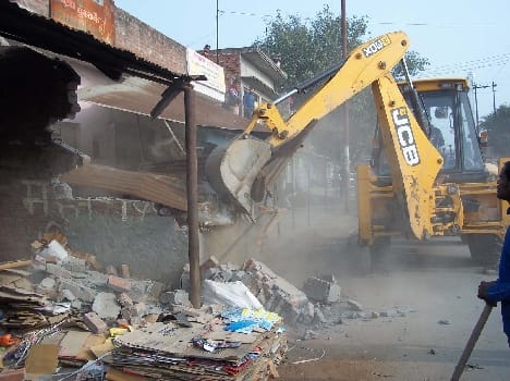 encrochment in city