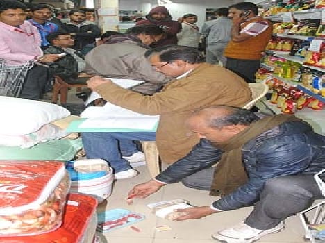 V Mart raids