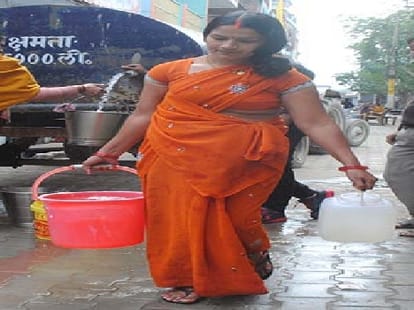 shortage of drinking water.