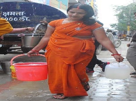 People crave for power and water