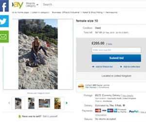 Mum puts herself up for auction on eBay, fails to get guy of her dreams