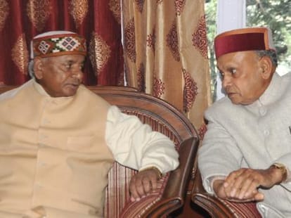 kalyan singh take oath at himachal governor.